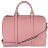 Gucci Microguccissima Soft Pink Leather Dome Boston Bag 449646