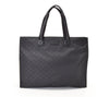 Gucci Unisex Black GG Nylon Canvas Web Viaggio Collection Tote Bag 449176