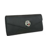 Gucci Women's Broadway Envelope Black Satin Clutch 531874