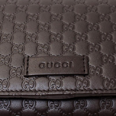 Gucci Women's Brown T. Moro Microguccissima Leather Continental Flap Wallet 449396