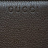 Gucci Women's Classic Dark Brown Leather French Flap Wallet 346056