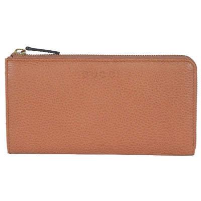 Gucci Women's Classic Saffron Leather Zip Luxury Wallet  332747 7614