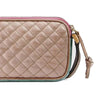 Gucci Women's Dionysus Logo Quilted Laminated Pink Blue Metallic phone case clutch 542202