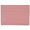 Gucci Women's GG Guccissima Leather Card Holder Wallet Pink 476010