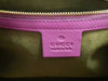 Gucci Women's GG Supreme Small Boston Pink and Red Leather Handbag 409529