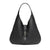 Gucci Women's Jackie Soft Black Grained Leather Grand Prix Hobo Handbag 362968