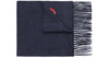 Gucci Women's Love Blue Cashmere Scarf 481318