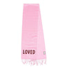 Gucci Women's Love Pink Cashmere Scarf 481318