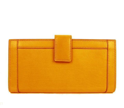 Gucci Women's Marigold Leather Continental Flap Wallet Large 231839