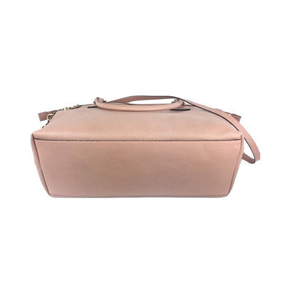 Gucci Women's Soft Pink GG Charm Large Dome Handbag 449660