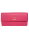 Gucci Women's Swing Blossom Pink Continental Flap Wallet Large 354496