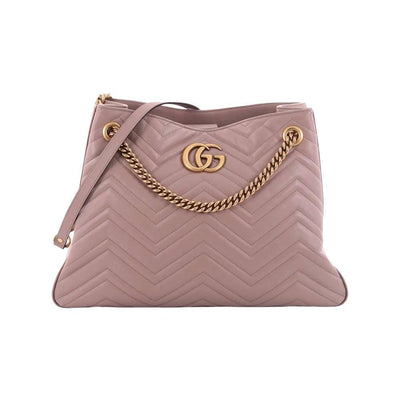 Gucci Women's Violet Old Rose Marmont Matelasse Shoulder Handbag 453569