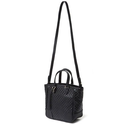 Gucci Womens Black Microguccissima Small Crossbody Bag Tote Handbag 449241