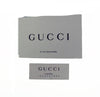 Gucci Womens Canvas GG Logo Wallet With Mineral Blue Leather Trim 231841