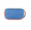 Gucci Womens Dionysus Quilted Silver Blue and Red Leather Gold Horsebit Phone Case 542202