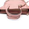 Gucci Womens GG Microguccissima Calf Leather Soft Pink Tote Crossbody Bag 449241