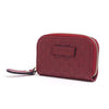 Gucci Womens Microguccissima Rosso Red Soft Leather Zip Around Money Case 449896