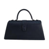 Hester van Eeghen Women's Klipper  Navy Blue Leather Tote Handbag