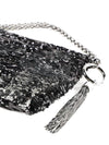 Jimmy Choo Callie Black/Silver Double Faced Sequin Handbag DFS/000071