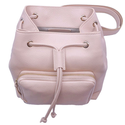 Jimmy Choo Suki Powder Pink Grainy Leather Backpack OGLT/028