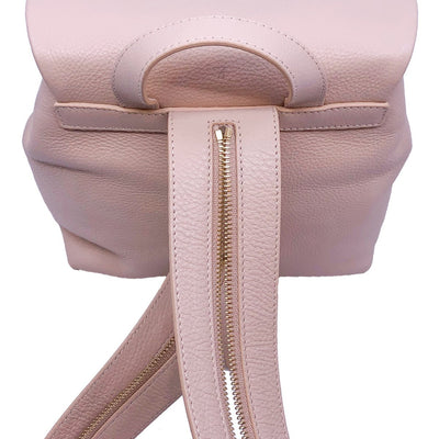 Jimmy Choo Suki Powder Pink Grainy Leather Backpack OGLT/028