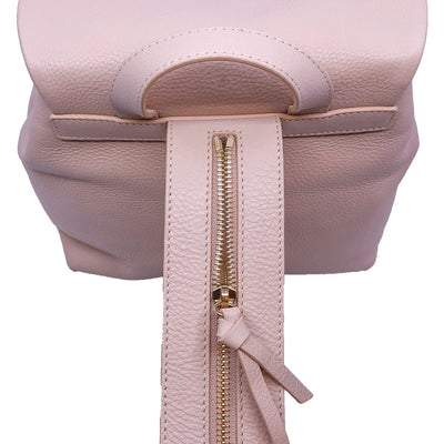 Jimmy Choo Suki Powder Pink Grainy Leather Backpack OGLT/028