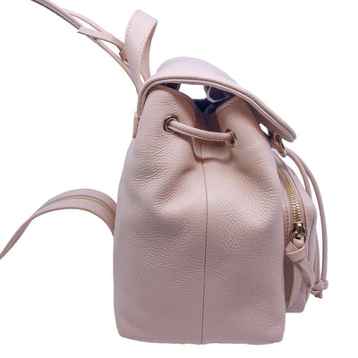 Jimmy Choo Suki Powder Pink Grainy Leather Backpack OGLT/028