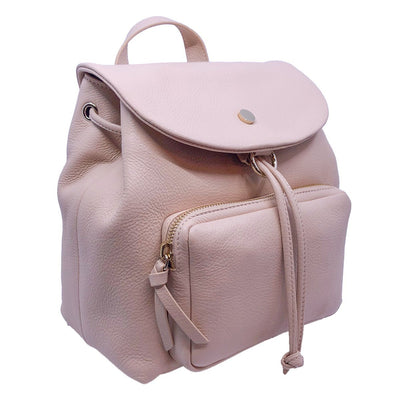 Jimmy Choo Suki Powder Pink Grainy Leather Backpack OGLT/028