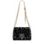 Jimmy Choo Women's Black Velvet Lockett Petite Cross Body Bag ZAV010003