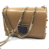 Jimmy Choo Women's Nude Chrome Lockett City Cross Body Bag AA0202