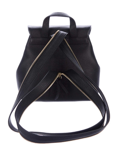 Jimmy Choo Womens Suki Black Grainy Leather Backpack OGLT/028