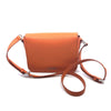 Miu Miu Bandoliera Orange Leather Cross Body Handbag w Silver Hardware 5BH638