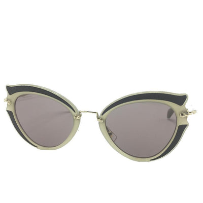 Miu Miu Prada Classic Women's Gray Cat Eye Sunglasses SMU05S