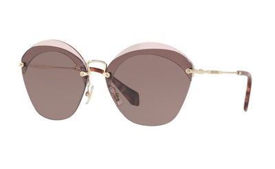 Miu Miu Prada Classic Women's Light Purple Luxury Sunglasses SMU53S