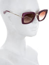 Miu Miu Prada Classic Women's Purple Luxury Sunglasses SMU07O