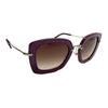 Miu Miu Prada Classic Women's Purple Luxury Sunglasses SMU07O