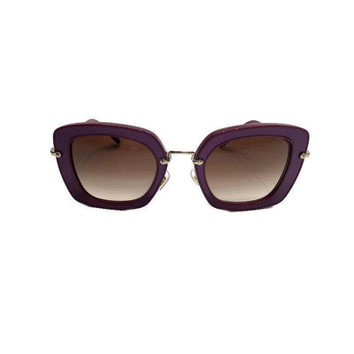 Miu Miu Prada Classic Women's Purple Luxury Sunglasses SMU07O