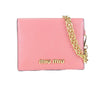 Miu Miu Rosa N Leather Credit Card Holder Madras Chain 5MC320