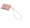 Miu Miu Rosa N Leather Credit Card Holder Madras Chain 5MC320