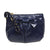 Miu Miu Vitello Lux Navy Blue Leather Bow Small Wristlet Bag 5N1681