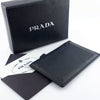 Prada Baltico Navy Saffiano Men's Leather Wallet Credit Card Holder Case Bill 2MC208