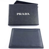 Prada Baltico Navy Saffiano Men's Leather Wallet Credit Card Holder Case Bill 2MC208