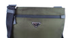 Prada Bandoliera Mimetico Green Tessuto Nylon Saffian Leather Trim Crossbody Bag 2VH563