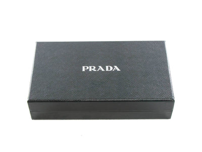 Prada Bracciali In Pelle Begonia Leather Saffiano Intrec Bracelet 1IB146