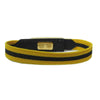 Prada Bracciali Soleil Nero Black Yellow Elastic Bracelet Sz S 1IB164