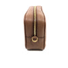 Prada Contenitore Nicciolo Brown Vitello Daino Leather Vanity Case 1ND007