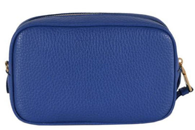 Prada Contenitore Royal Blue Vitello Daino Leather Vanity Case 1ND007