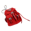 Prada Key Chain Red Nylon Iconic Prada Backpack Coin Purse Bag Charm 1TT010