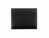 Prada Nero Black Vitello Leather Card Holder with Iconic Triangle Logo 2MC223