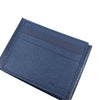 Prada Portacarte Di Cred Saffiano Cuir Blue Leather Card Case 2MC223